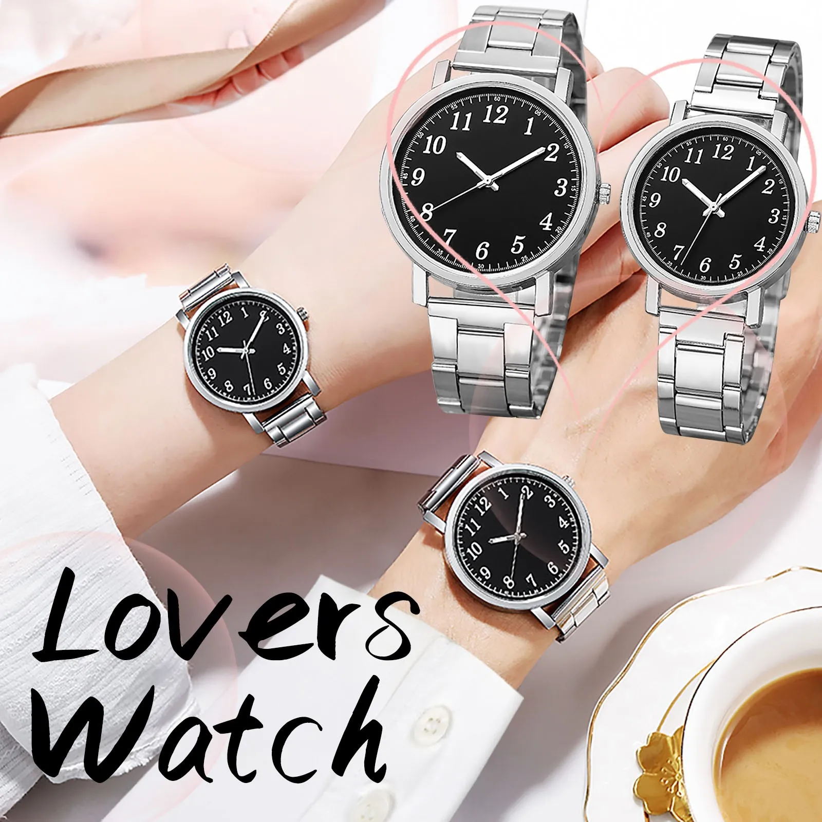 2PCS Fashion Women Watches Men Digital Watch Luxury Silver Mesh Belt Wristwatch Reloj Mujer Montre Femme Couple Watches 2022
2PCS Fashion Women Watches Men Digital Watch Luxury Silver Mesh Belt Wristwatch Reloj Mujer Montre Femme Couple Watches 2022