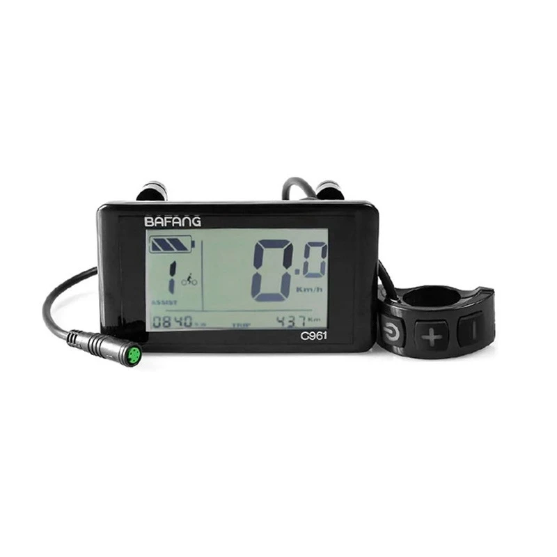 Quality Electric Bicycle E-Bike C961 Display Indicator For Bafang Mid Drive Motor Electric Bicycle Conversion Kits E-Bike Parts
Quality Electric Bicycle E-Bike C961 Display Indicator For Bafang Mid Drive Motor Electric Bicycle Conversion Kits E-Bike Parts
