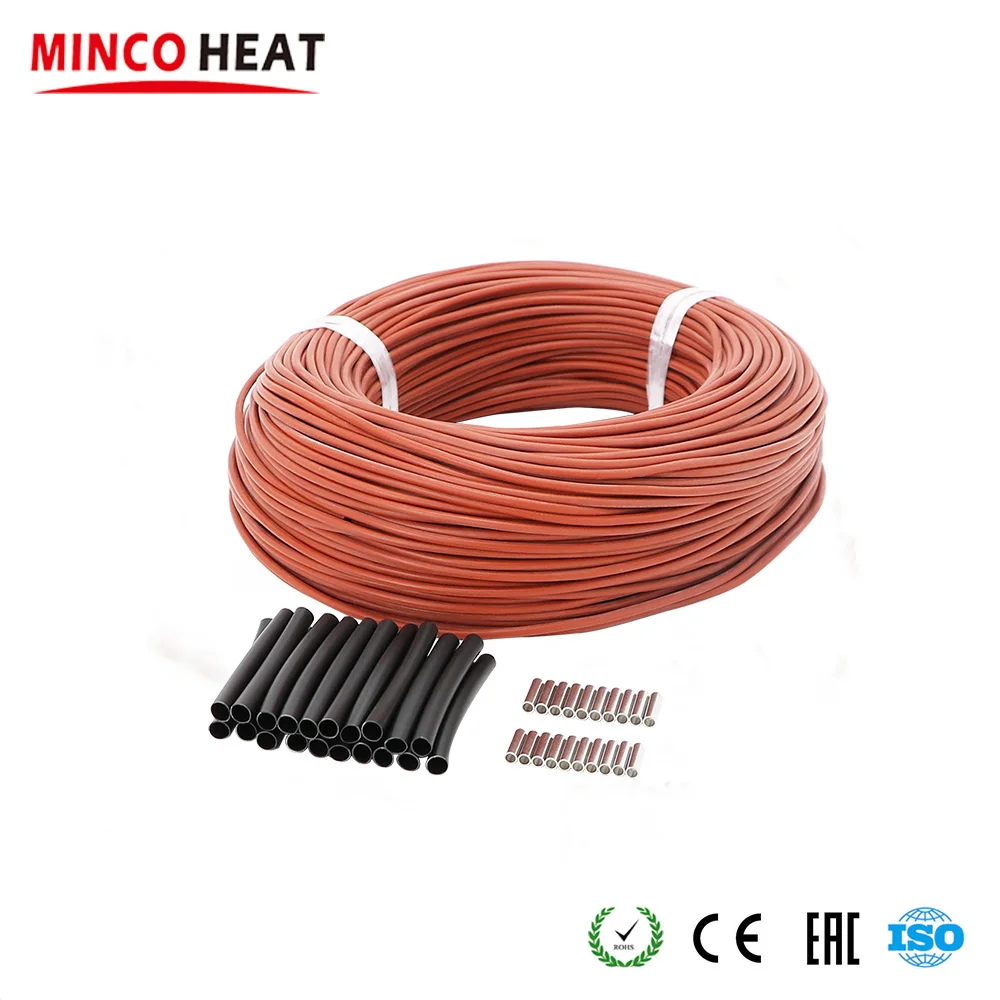Фитинги для обогрева домашней фермы MINCO HEAT 10-100 метров инфракрасный кабель