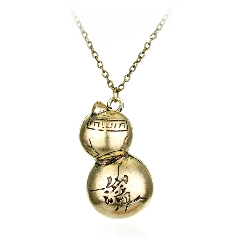 Anime Naruto Necklace Gaara Gourd Pendant Neck Chains Cartoon Manga Cosplay Props Men Necklaces Accessories Periphery Gift
Anime Naruto Necklace Gaara Gourd Pendant Neck Chains Cartoon Manga Cosplay Props Men Necklaces Accessories Periphery Gift