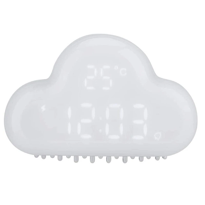 Cloud Alarm Clocks, Cloud-Shaped Magnetic Clock Alarm, Multi-Functional Clock With Strong Magnet, Shows LED Time Date
Cloud Alarm Clocks, Cloud-Shaped Magnetic Clock Alarm, Multi-Functional Clock With Strong Magnet, Shows LED Time Date