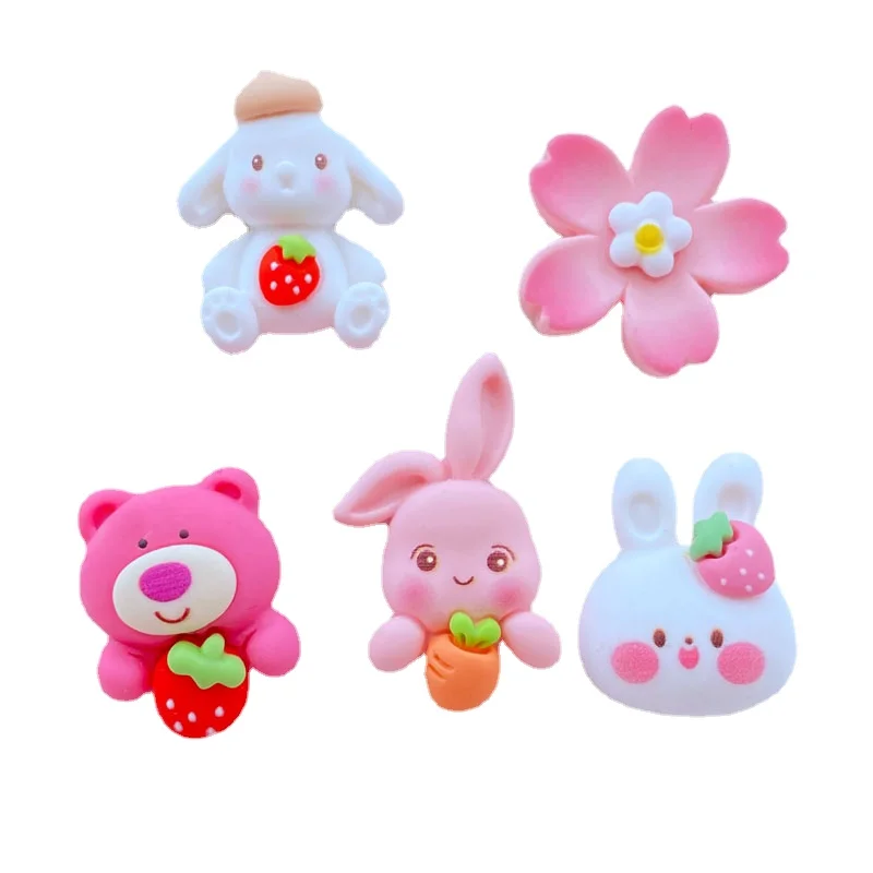 10Pcs New Cute Mixed Cartoon Animal Series Resin Flat Back Cabochon Scrapbook Kawaii DIY Embellishments Accessories 
10Pcs New Cute Mixed Cartoon Animal Series Resin Flat Back Cabochon Scrapbook Kawaii DIY Embellishments Accessories