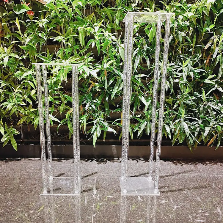 Acrylic Wedding Flower Stand Aisle Crystal Clear Square Column Wedding Decoration Flower Frame Road Decoration Column party
Acrylic Wedding Flower Stand Aisle Crystal Clear Square Column Wedding Decoration Flower Frame Road Decoration Column party