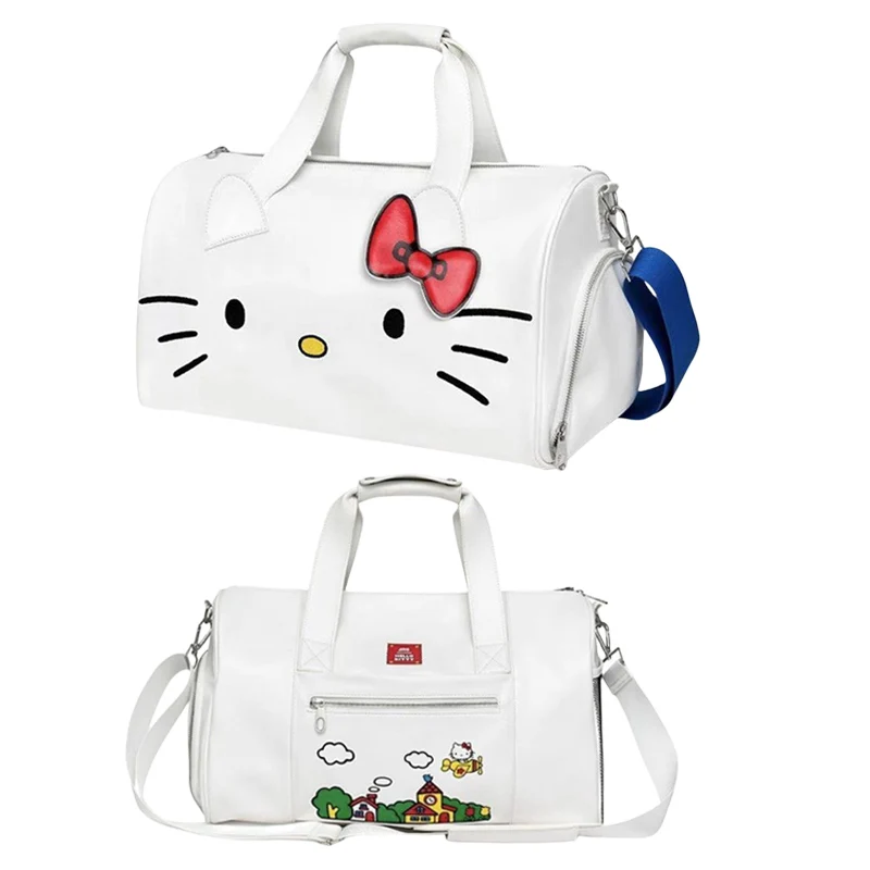 Sanrios Hellokittys Handbag Anime Cute Cartoon Travel Bag Large Capacity Kawaii Waterproof Storage Bag Messenger Bag 45x18x34cm 
Sanrios Hellokittys Handbag Anime Cute Cartoon Travel Bag Large Capacity Kawaii Waterproof Storage Bag Messenger Bag 45x18x34cm