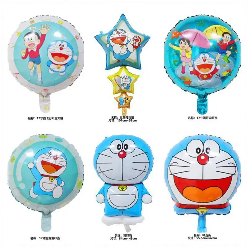 Шары из алюминиевой пленки Doraemon в форме мультяшного героя, тематические декоративные шары на день рождения, украшение, композиция, игрушка, ...
Шары из алюминиевой пленки Doraemon в форме мультяшного героя, тематические декоративные шары на день рождения, украшение, композиция, игрушка, ...