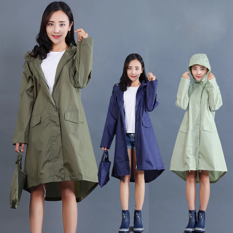 Raincoat Women 2022Fashion Ladies Rain Coat Breathable Ladies Rain Cover Long Raincoats Portable Water-Repellent Raincoat Women
Raincoat Women 2022Fashion Ladies Rain Coat Breathable Ladies Rain Cover Long Raincoats Portable Water-Repellent Raincoat Women