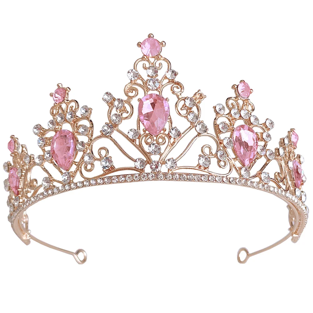 Crystal Crown Girls Rhinestone Crowns Wedding Headpiece Prom Banquets Headdress Zinc Alloy Miss
Crystal Crown Girls Rhinestone Crowns Wedding Headpiece Prom Banquets Headdress Zinc Alloy Miss