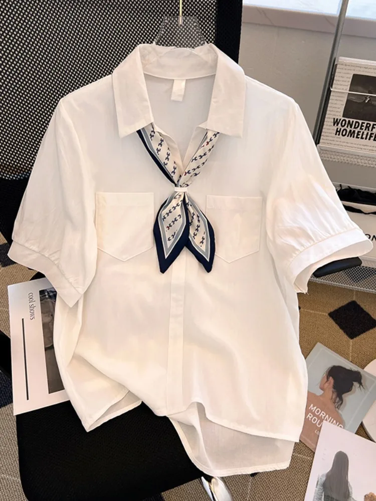 Блузка женская однотонная средней длины с карманами, на весну/осень, 4XL
Блузка женская однотонная средней длины с карманами, на весну/осень, 4XL