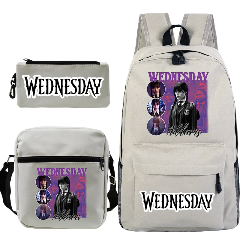 Wednesday Addams Backpacks Harajuku Pencil Bag for Girls Boys Student SchoolBags Wednesday Vintage Fashion Unisex Backpacks
Wednesday Addams Backpacks Harajuku Pencil Bag for Girls Boys Student SchoolBags Wednesday Vintage Fashion Unisex Backpacks