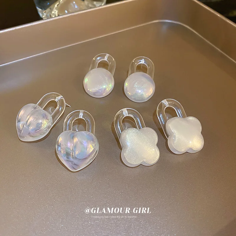 Minar Elegant Multiple Rainbow AB Color Resin Earring for Women Geometric Peach Love Heart Flower Dangle Earrings Daily Jewelry
Minar Elegant Multiple Rainbow AB Color Resin Earring for Women Geometric Peach Love Heart Flower Dangle Earrings Daily Jewelry