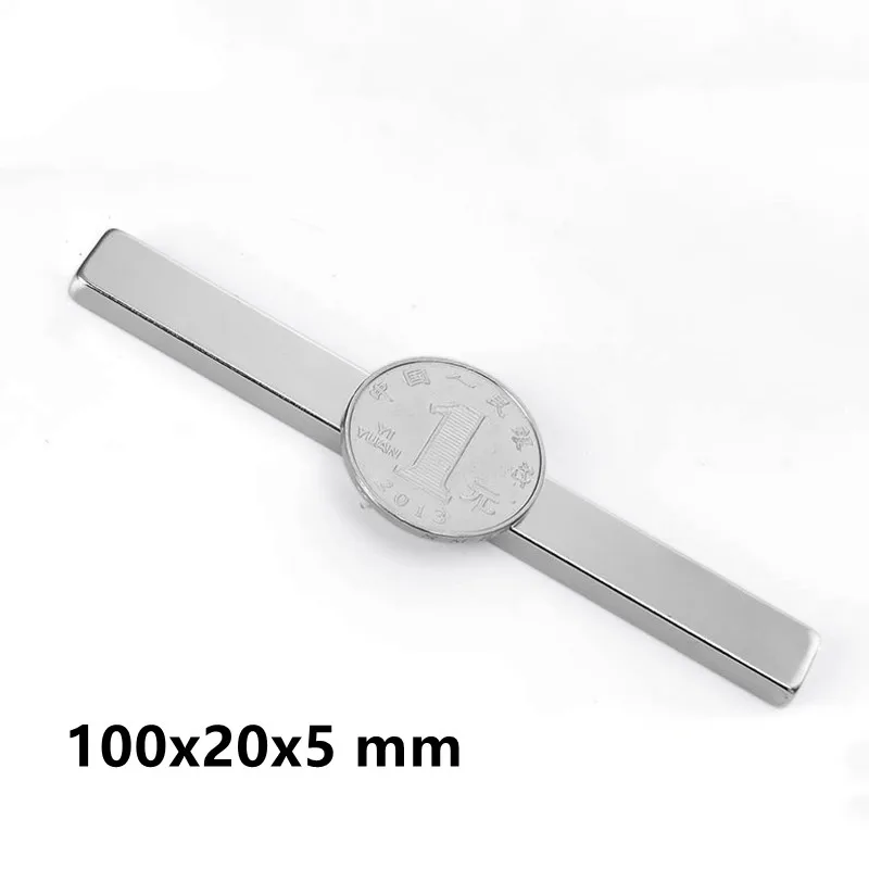 1~10PCS 100x20x5 Rare Earth Magnets 100mmX20mm Strip Block Rectangular Magnets 100x20x5mm Permanent Neodymium Magnet 100*20*5 mm
1~10PCS 100x20x5 Rare Earth Magnets 100mmX20mm Strip Block Rectangular Magnets 100x20x5mm Permanent Neodymium Magnet 100*20*5 mm