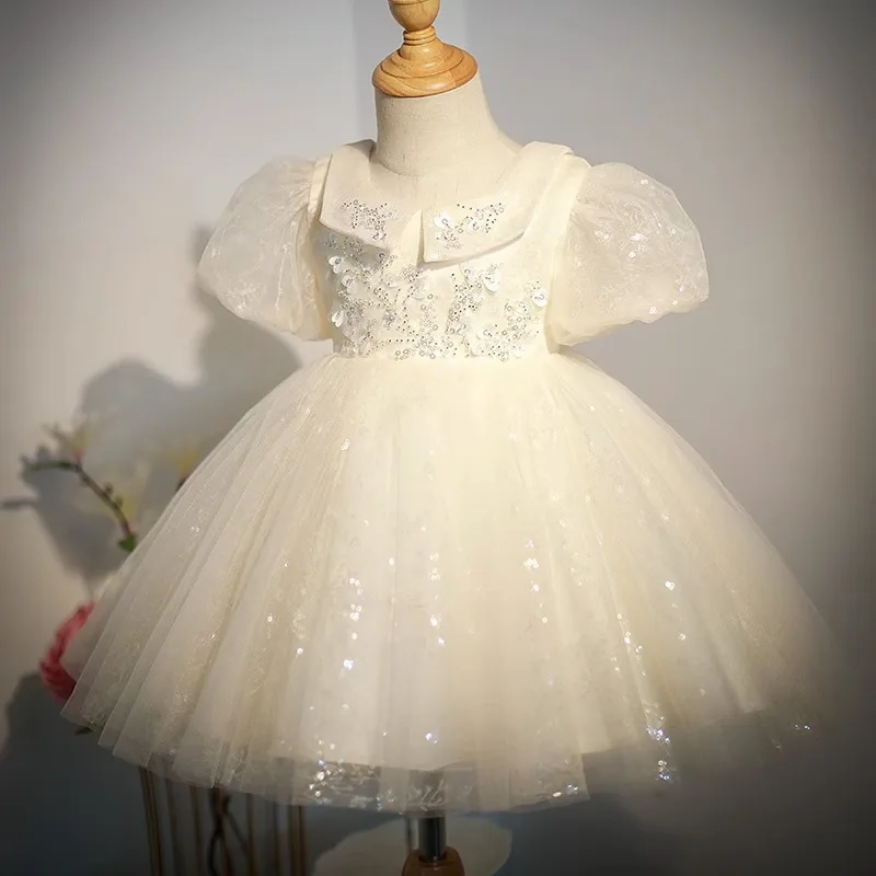 Flower Girls Dresses kids Lolita Sequin Princess Ball Gowns Children Birthday Party Dress For Easter Eid Baby 1st Baptism outfit
Flower Girls Dresses kids Lolita Sequin Princess Ball Gowns Children Birthday Party Dress For Easter Eid Baby 1st Baptism outfit
