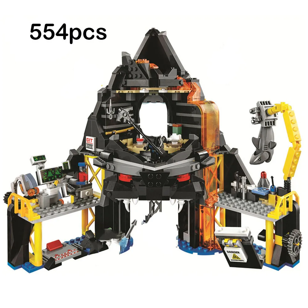 2020 Новый конструктор Garmadon's Volcano Lair, совместимый с Ninjagoen 70631, строительные блоки, игрушки для детей, подарок на день рождения