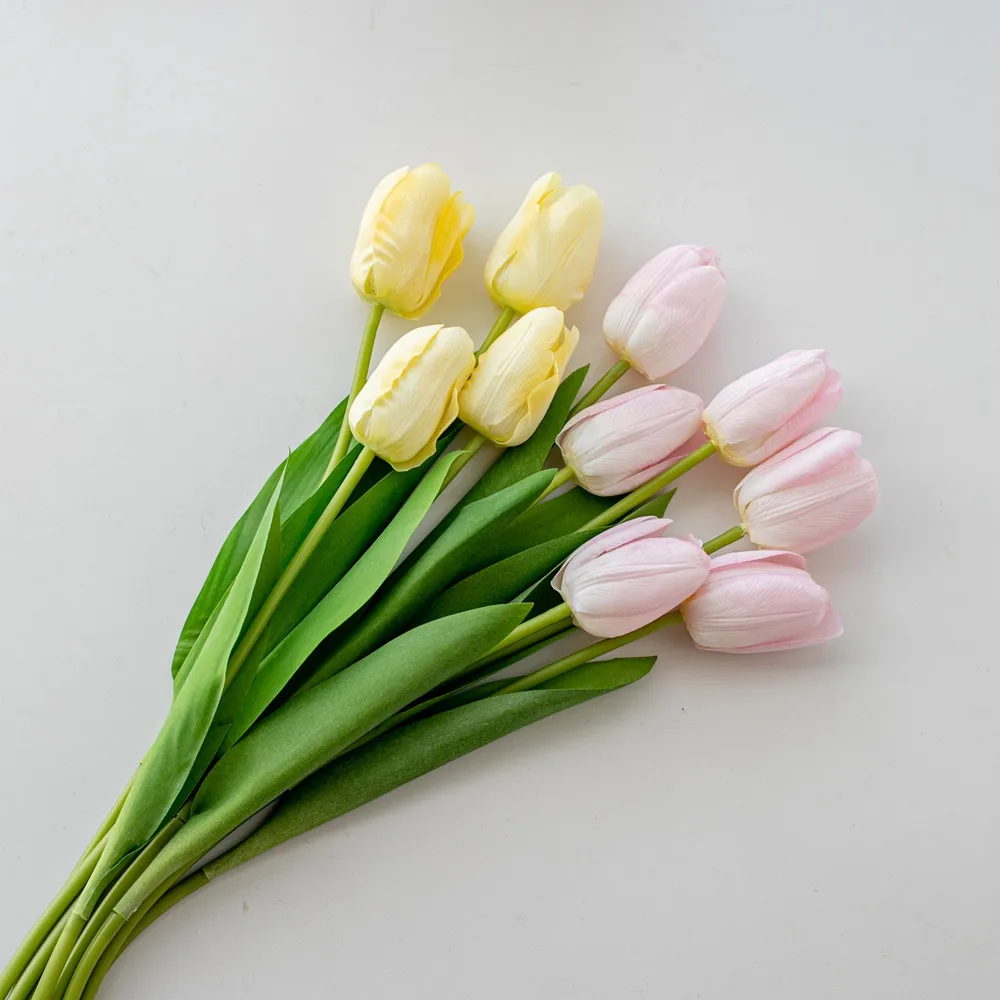 Realistic Artificial Flowers Tulip Garden Home Decor Bright Bridal Bouquet Beauty And The Beast Wedding Decoration 2022 Newest
Realistic Artificial Flowers Tulip Garden Home Decor Bright Bridal Bouquet Beauty And The Beast Wedding Decoration 2022 Newest
