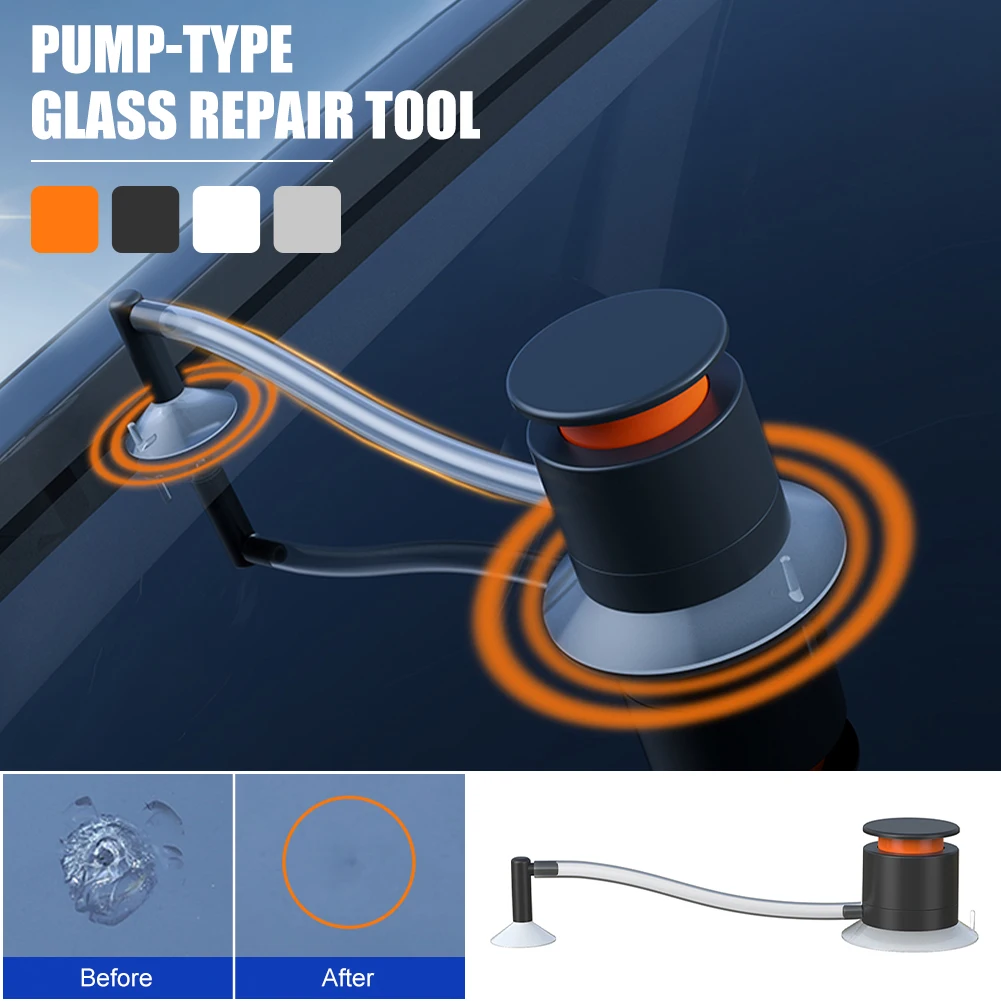 Car Glass Repair Kit Windshield Repair Tool Pump Type Car Styling Auto Windscreen Repair Kit for Chip Crack Star-Shaped Crescent
Car Glass Repair Kit Windshield Repair Tool Pump Type Car Styling Auto Windscreen Repair Kit for Chip Crack Star-Shaped Crescent