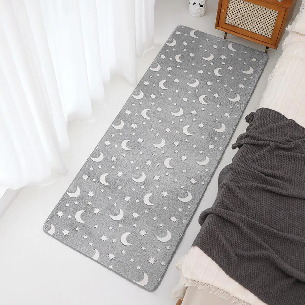 1Pc Luminous Plush Rug Bedside Blanket 50*80cm Home Textile Multiple Color Avaiable Polyester PVC Soft Touch Non-slip
1Pc Luminous Plush Rug Bedside Blanket 50*80cm Home Textile Multiple Color Avaiable Polyester PVC Soft Touch Non-slip