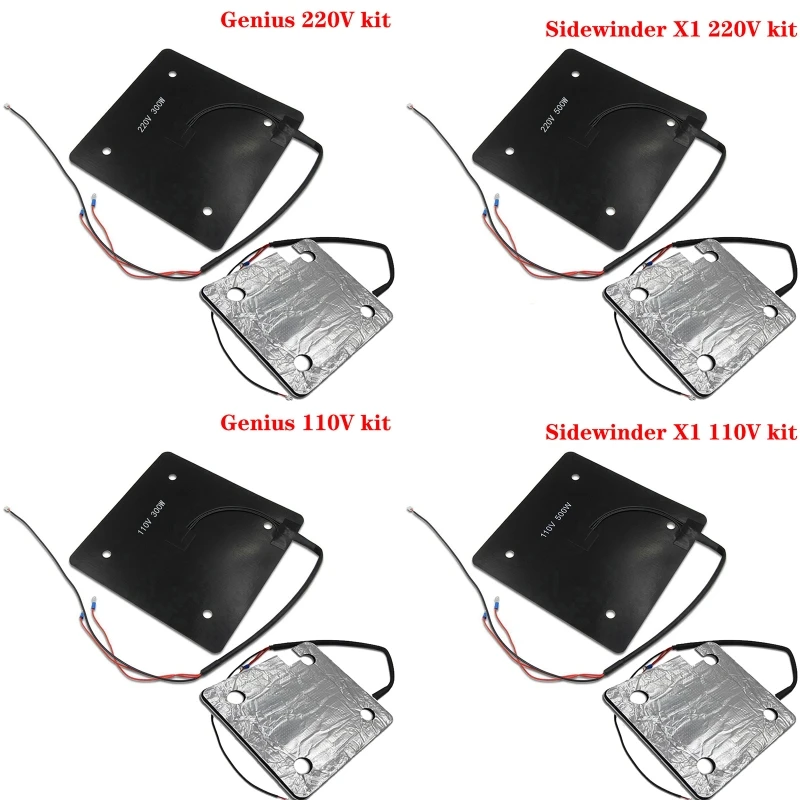 3D Printer Printing Platform Parts for Artillery Sidewinder SW-X1 And Genius 110V 220V Hot Bed Kit H8WD
3D Printer Printing Platform Parts for Artillery Sidewinder SW-X1 And Genius 110V 220V Hot Bed Kit H8WD