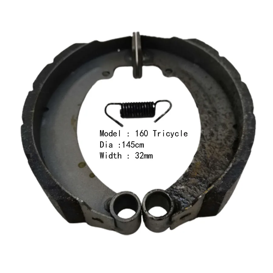 B461 Мотоциклетные задние барабанные тормозные колодки 145 мм, подходят для трехколесного велосипеда 160, комплект задних тормозных колодок с пружинами, полуметаллические
B461 Мотоциклетные задние барабанные тормозные колодки 145 мм, подходят для трехколесного велосипеда 160, комплект задних тормозных колодок с пружинами, полуметаллические