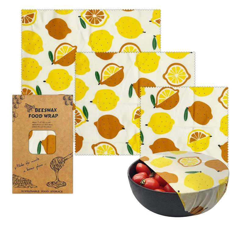Reusable Beeswax Food Storage Wraps Zero Waste Cling Sandwichs Wrappers Sustainable Bowl Cover Eco Friendly Bees Wax Food Wraps
Reusable Beeswax Food Storage Wraps Zero Waste Cling Sandwichs Wrappers Sustainable Bowl Cover Eco Friendly Bees Wax Food Wraps