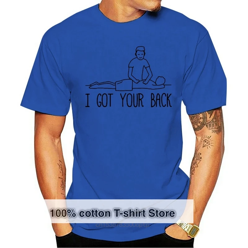 Забавные мужские футболки с надписью «I Got Your Back» и массажистом, уличная одежда, летняя черная футболка с коротким рукавом и круглым вырезом ...
Забавные мужские футболки с надписью «I Got Your Back» и массажистом, уличная одежда, летняя черная футболка с коротким рукавом и круглым вырезом ...