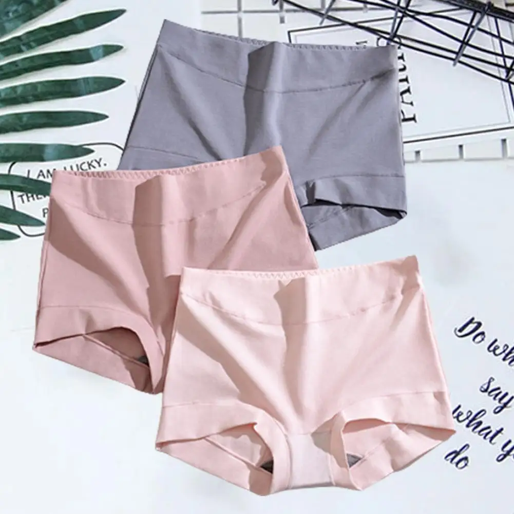 Women Panties Graphene Crotch Stretchy Elastic High Waist Tummy Tightening Solid Color Anti Exposure Briefs for Daily Wear
Women Panties Graphene Crotch Stretchy Elastic High Waist Tummy Tightening Solid Color Anti Exposure Briefs for Daily Wear