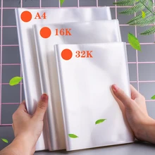 Notebook A4 A5 B5 10 Sheets Covers Self-adhesive Book Cover Waterproof Planners Book Case for Students Wrapping Films Protector