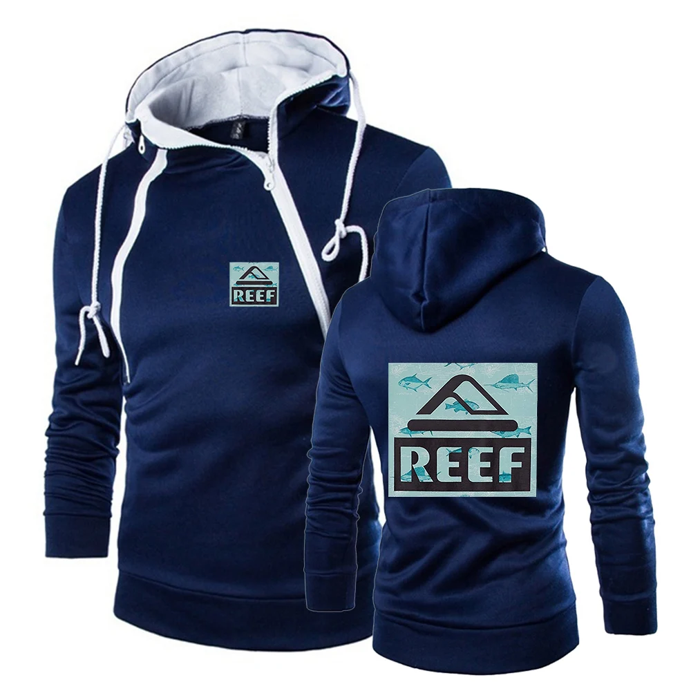 Reef 2023 Men New Spring and Autumn Sweatshirts Jackets Double Zipper Fashion Hooded Sportswear Comfortable Casual Hoodies Tops
Reef 2023 Men New Spring and Autumn Sweatshirts Jackets Double Zipper Fashion Hooded Sportswear Comfortable Casual Hoodies Tops