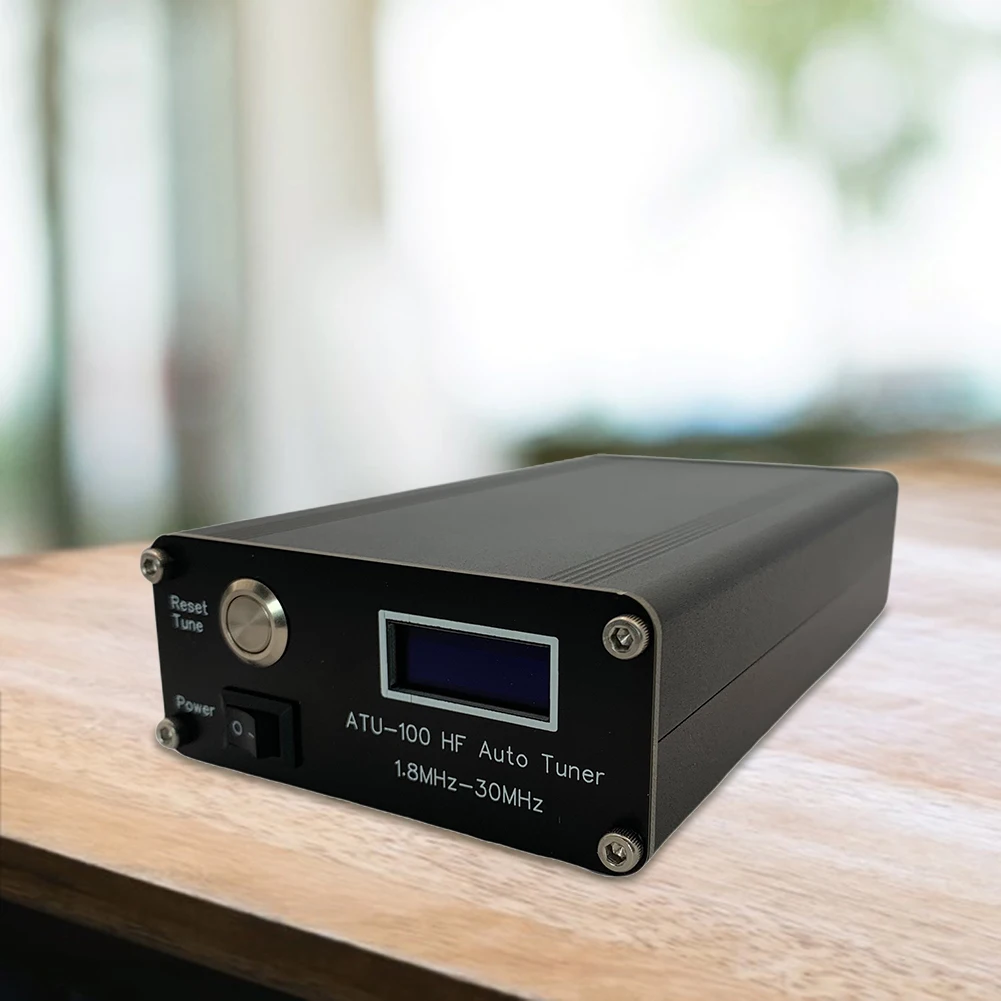 ATU-100 Antenna Tuner by N7DDC+0.91 OLED V3.1 HF Auto Tuner 100W Automatic Antenna Tuner 1.8MHz-30MHz
ATU-100 Antenna Tuner by N7DDC+0.91 OLED V3.1 HF Auto Tuner 100W Automatic Antenna Tuner 1.8MHz-30MHz