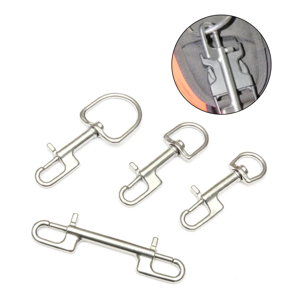Scuba Diving 316 Stainless Steel Bolt Snap 90/100/110/120mm Hook Clip Swivel Hooks BCD Accessories For Sports Marine Hardware
Scuba Diving 316 Stainless Steel Bolt Snap 90/100/110/120mm Hook Clip Swivel Hooks BCD Accessories For Sports Marine Hardware