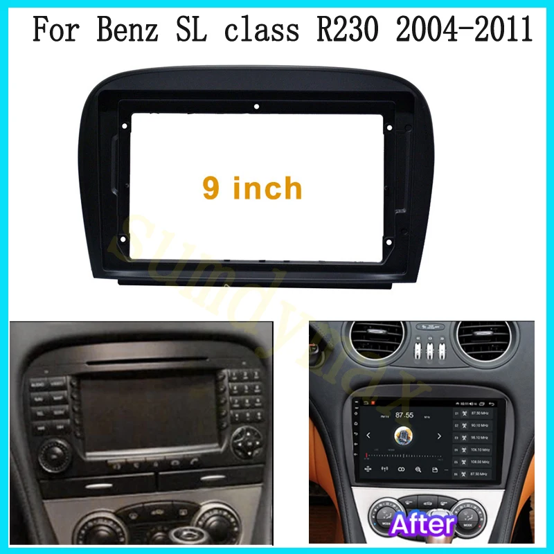 9-дюймовая Автомобильная панель для Mercedes SL R230 SL350 SL500 SL55 SL600 SL65 2004-2011 Android большой экран Аудио приборная панель комплект
9-дюймовая Автомобильная панель для Mercedes SL R230 SL350 SL500 SL55 SL600 SL65 2004-2011 Android большой экран Аудио приборная панель комплект