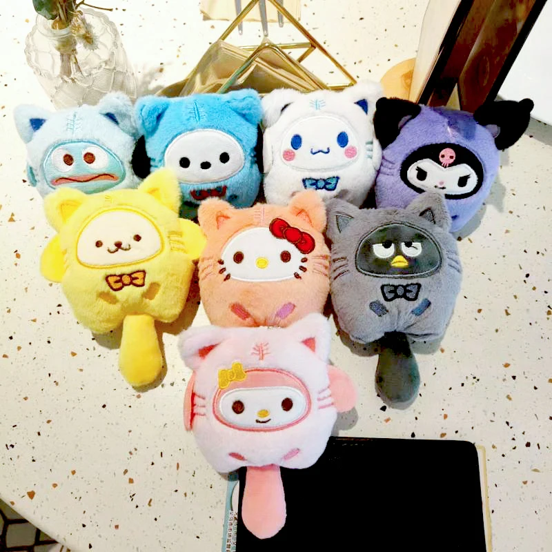 Sanrio Cartoon Animal Toy Plush Action Figure Keychain Kuromi Hellokitty Mymelody Pendant Cute Schoolbag Doll Hanging Decoration
Sanrio Cartoon Animal Toy Plush Action Figure Keychain Kuromi Hellokitty Mymelody Pendant Cute Schoolbag Doll Hanging Decoration