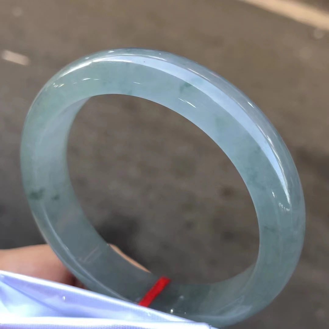 Natural 100% real Myanmar jadeite bangle flat bar jadeite bangle green jadeite for woman temperament gift bracelets 56mm 322
Natural 100% real Myanmar jadeite bangle flat bar jadeite bangle green jadeite for woman temperament gift bracelets 56mm 322