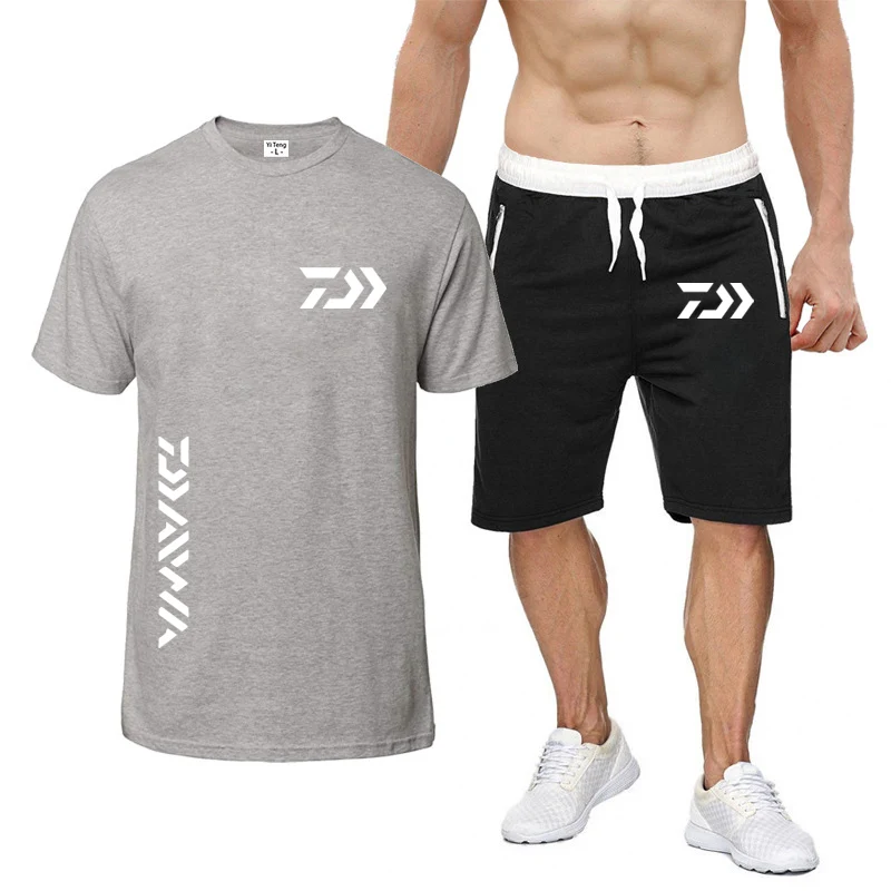 2022 Summer Men's Short Sleeve T-shirt And Shorts, Leisure Beach Suit, Outdoor Fashion Suit, Cotton Suit, Jogging Training Suit,
2022 Summer Men's Short Sleeve T-shirt And Shorts, Leisure Beach Suit, Outdoor Fashion Suit, Cotton Suit, Jogging Training Suit,