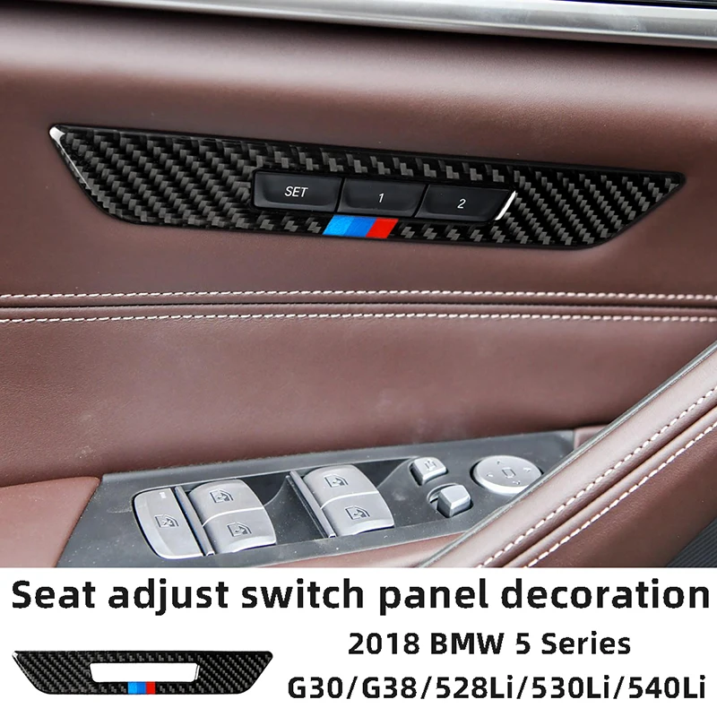 Carbon Fiber Seat Adjust Switch Panel Decoration Car Stickers For BMW Series 5 528Li 530Li 540Li G30 G38 Interior Accessories
Carbon Fiber Seat Adjust Switch Panel Decoration Car Stickers For BMW Series 5 528Li 530Li 540Li G30 G38 Interior Accessories