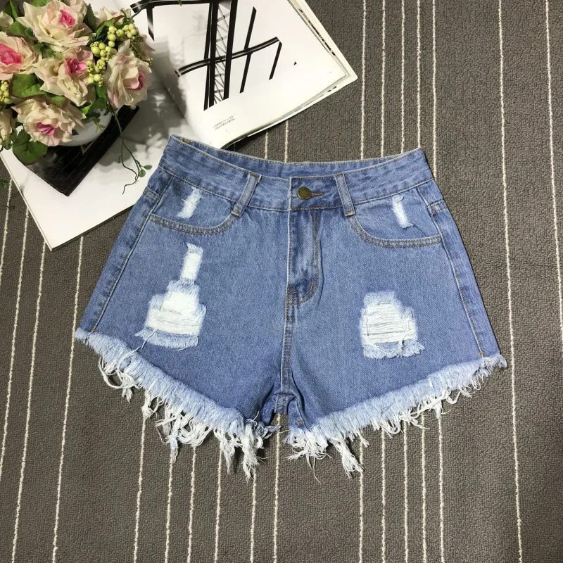 2023Casual shorts, Summer Korean New High Waist Tassel Broken Denim Shorts Women's Wide Leg Loose Plus Size Denim Shorts Women'
2023Casual shorts, Summer Korean New High Waist Tassel Broken Denim Shorts Women's Wide Leg Loose Plus Size Denim Shorts Women'