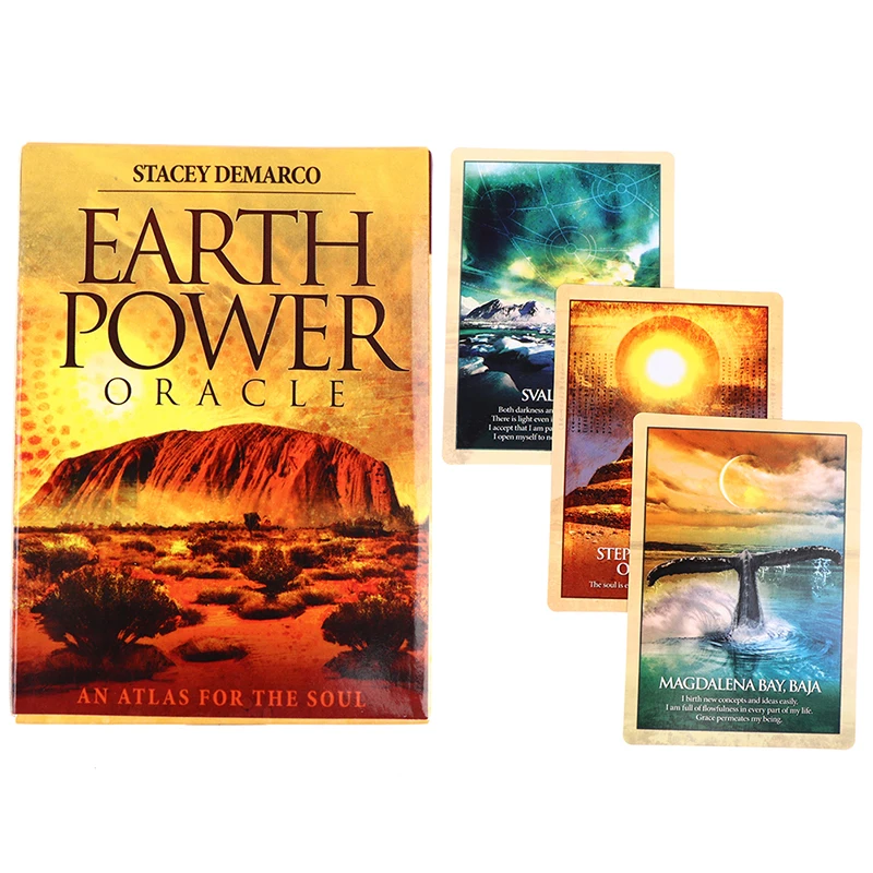 44pcs/set Earth Power Oracle Cards Divination Fate Deck Playing Card Party Supplies Board Game With Electronic Guidebook
44pcs/set Earth Power Oracle Cards Divination Fate Deck Playing Card Party Supplies Board Game With Electronic Guidebook