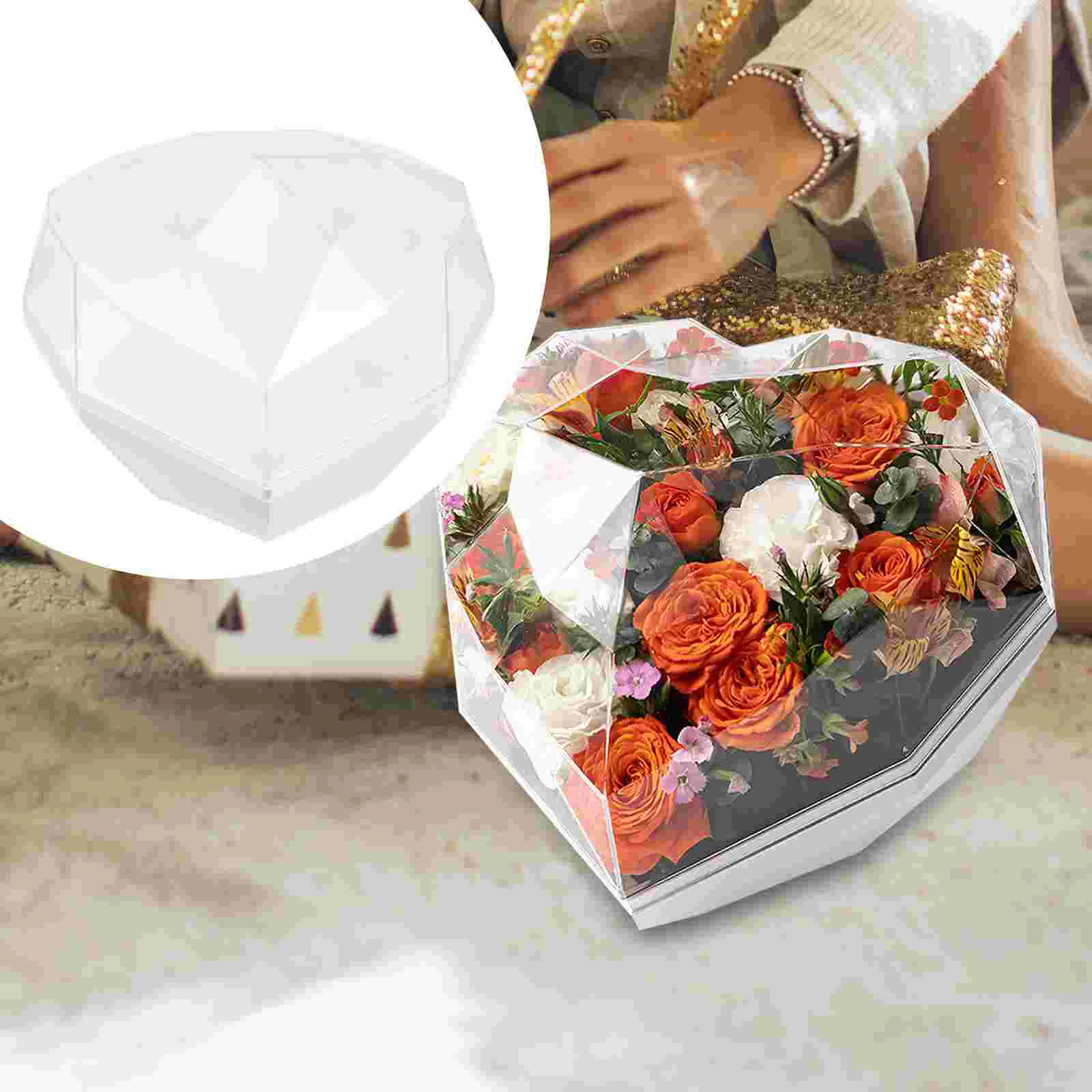 Box Flower Heartshaped Gift Packaging Boxes Wrapping Flowers Acrylic Preserved Arrangement
Box Flower Heartshaped Gift Packaging Boxes Wrapping Flowers Acrylic Preserved Arrangement