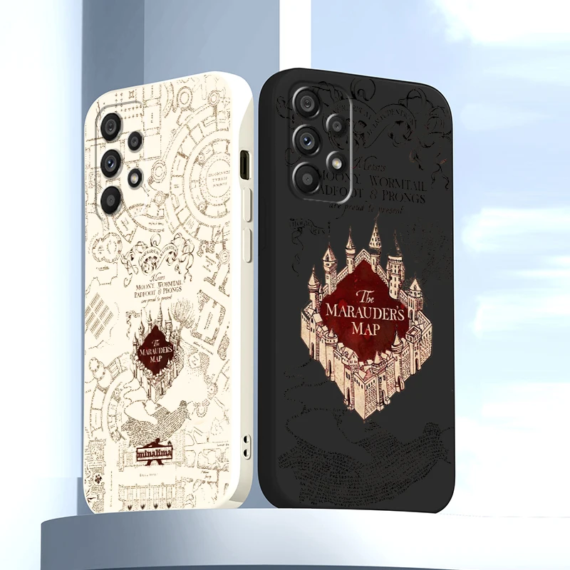 Map of Potters Wand Harries Phone Case For Samsung A73 A53 A33 A52 A32 A23 A22 A71 A51 A21S A03S A50 A30 5G Liquid Rope Funda
Map of Potters Wand Harries Phone Case For Samsung A73 A53 A33 A52 A32 A23 A22 A71 A51 A21S A03S A50 A30 5G Liquid Rope Funda