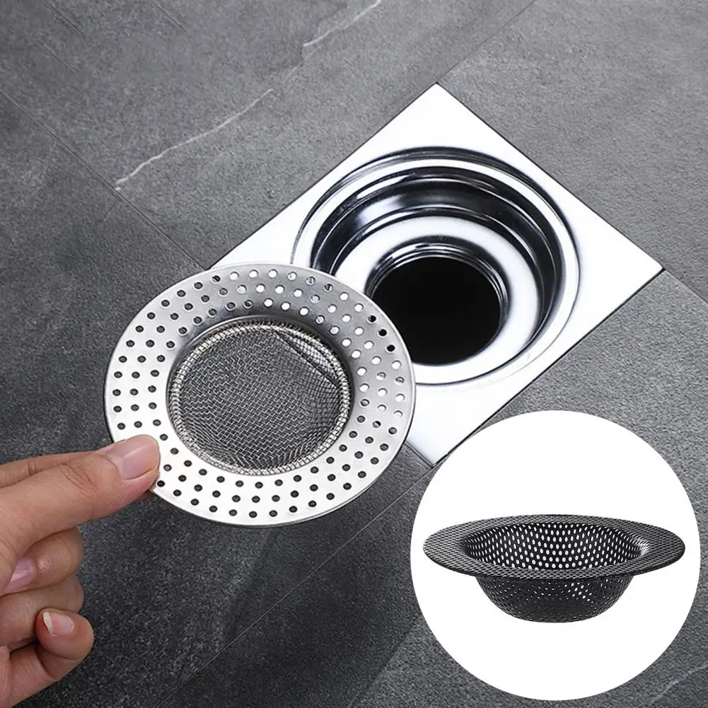 

Premium Floor Strainer Solid Drain Filter Excellent Corrosion-resistant Upgraded Bathroom Sewer Drain Cover Anti-clogging