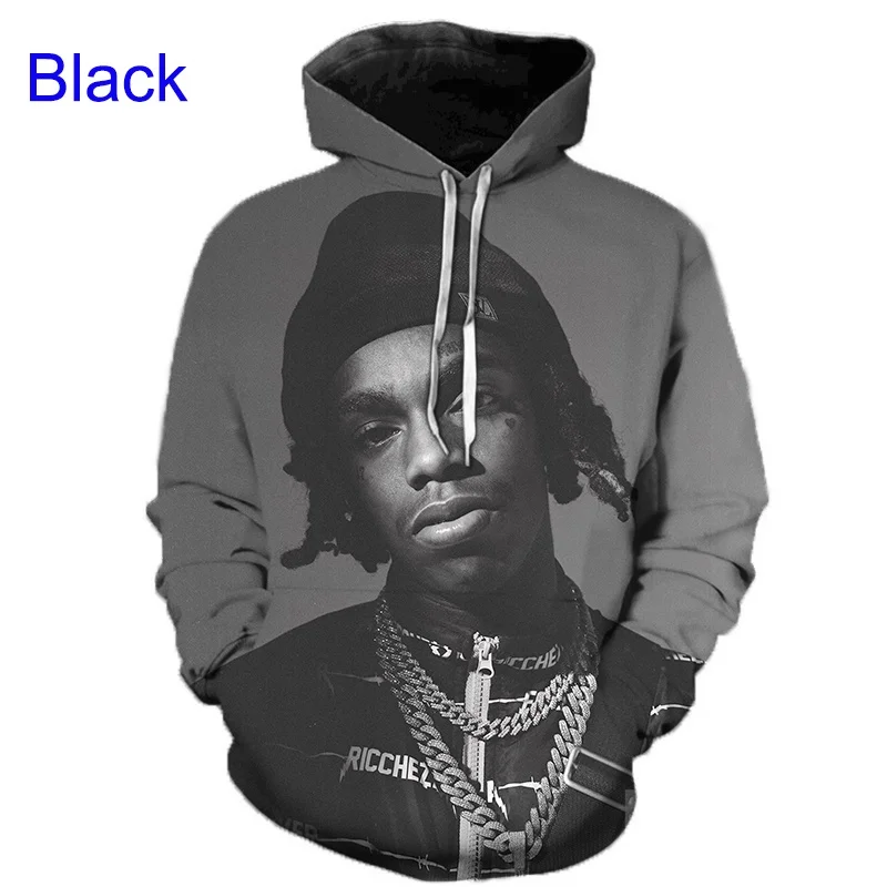 Rapper YNW Melly 3D Print Hoodie Men's and Women's New Fashion Hooded Sweatshirt Casual Hip Hop Tops
Rapper YNW Melly 3D Print Hoodie Men's and Women's New Fashion Hooded Sweatshirt Casual Hip Hop Tops