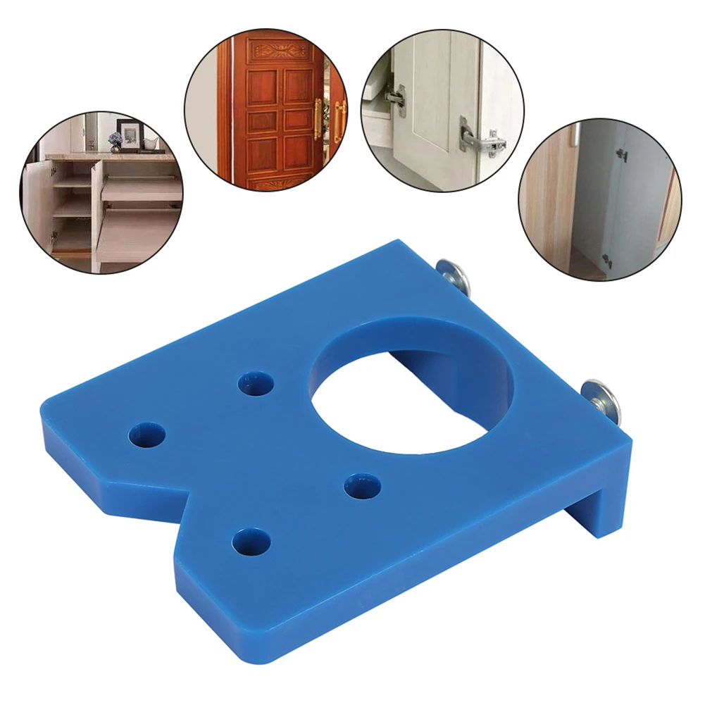 Hinge Hole Drilling Guide Locator ABS Plastic 35mm Hinge Jig Door Cabinets Concealed Hinge Hole Template Drill Guide Locator
Hinge Hole Drilling Guide Locator ABS Plastic 35mm Hinge Jig Door Cabinets Concealed Hinge Hole Template Drill Guide Locator