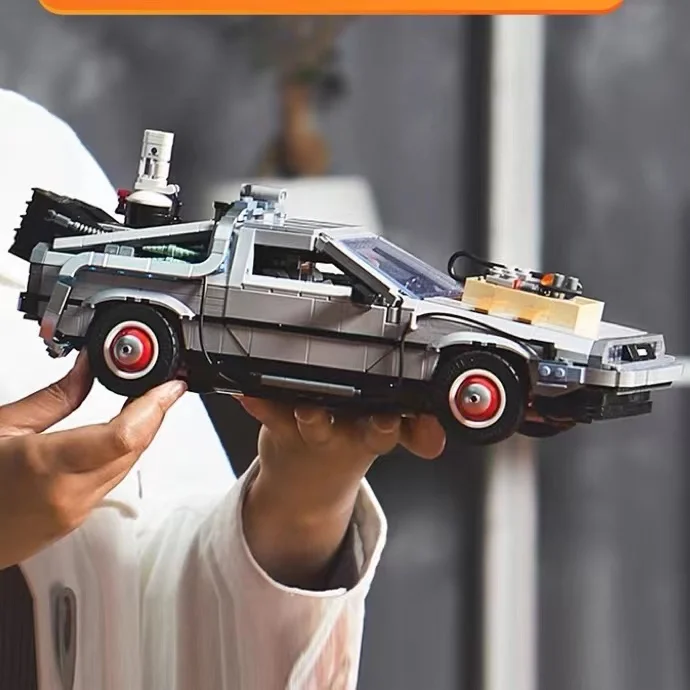 Back To The Future DeLoreaned DMC-12 Time Machine 10300 Creative Expert Racing Car Moc Brick Model Building Blocks Toy
Back To The Future DeLoreaned DMC-12 Time Machine 10300 Creative Expert Racing Car Moc Brick Model Building Blocks Toy