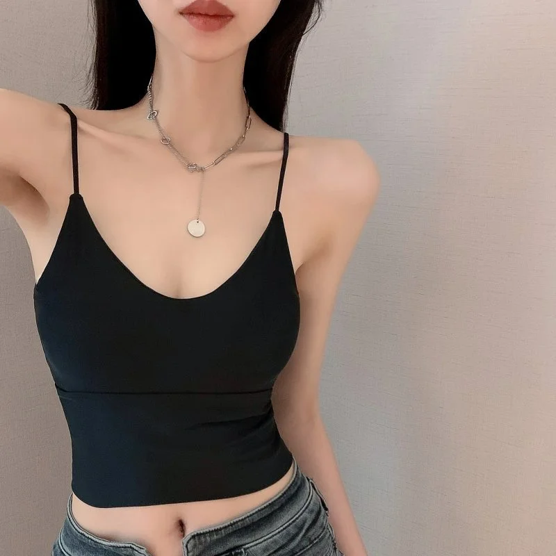 2023 летний женский съемный Топ из вискозы с перекрестными лямками на спине
2023 летний женский съемный Топ из вискозы с перекрестными лямками на спине