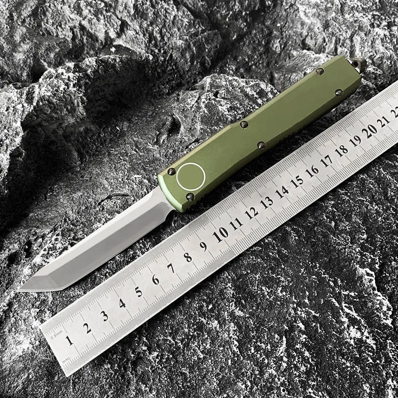 Нож MT Ultratech Series UT UTX OTF Ultra Tech боевой тактический Мультитул с зеленой ручкой для