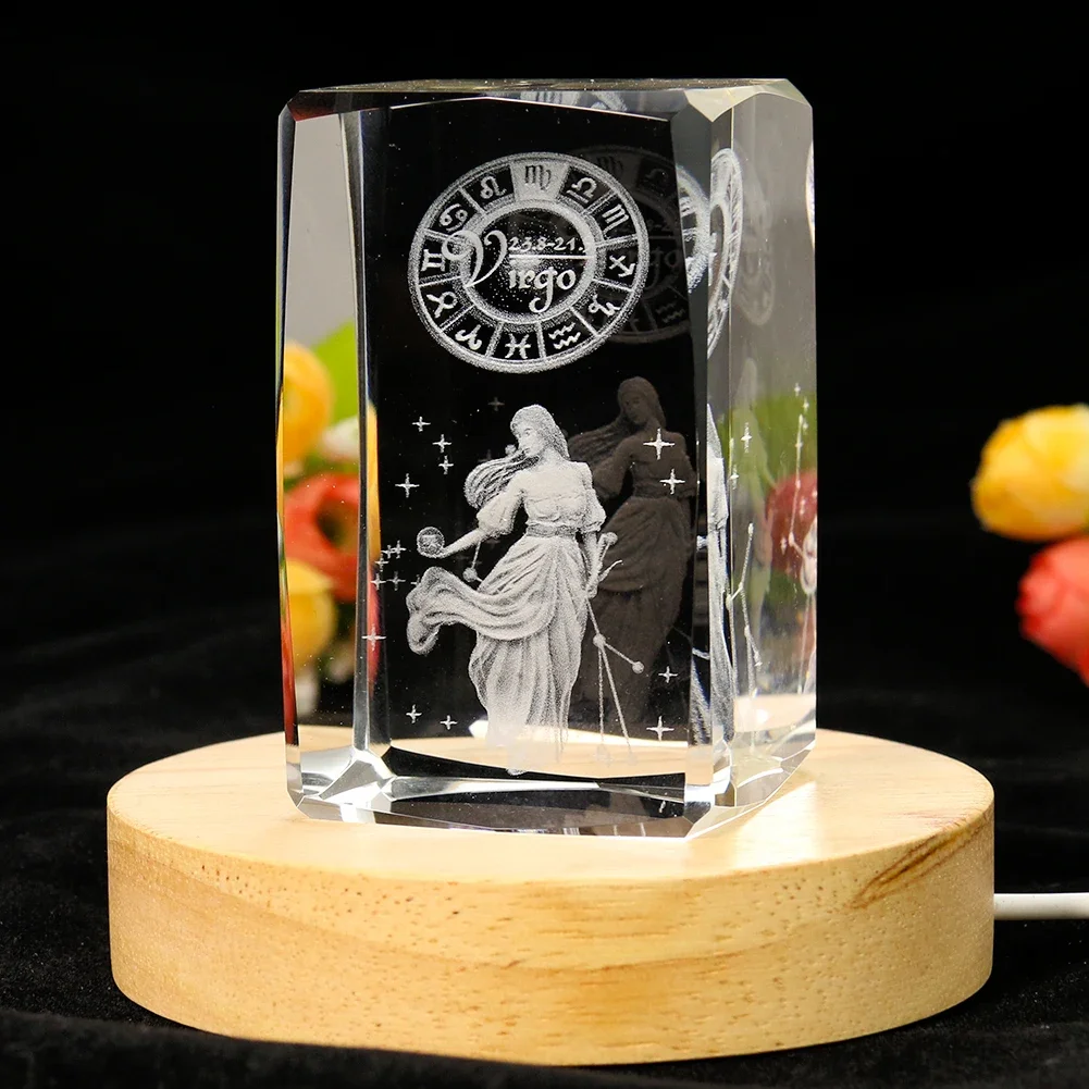 Лазерная гравировка 3D знак зодиака из хрусталя 80 мм
Лазерная гравировка 3D знак зодиака из хрусталя 80 мм