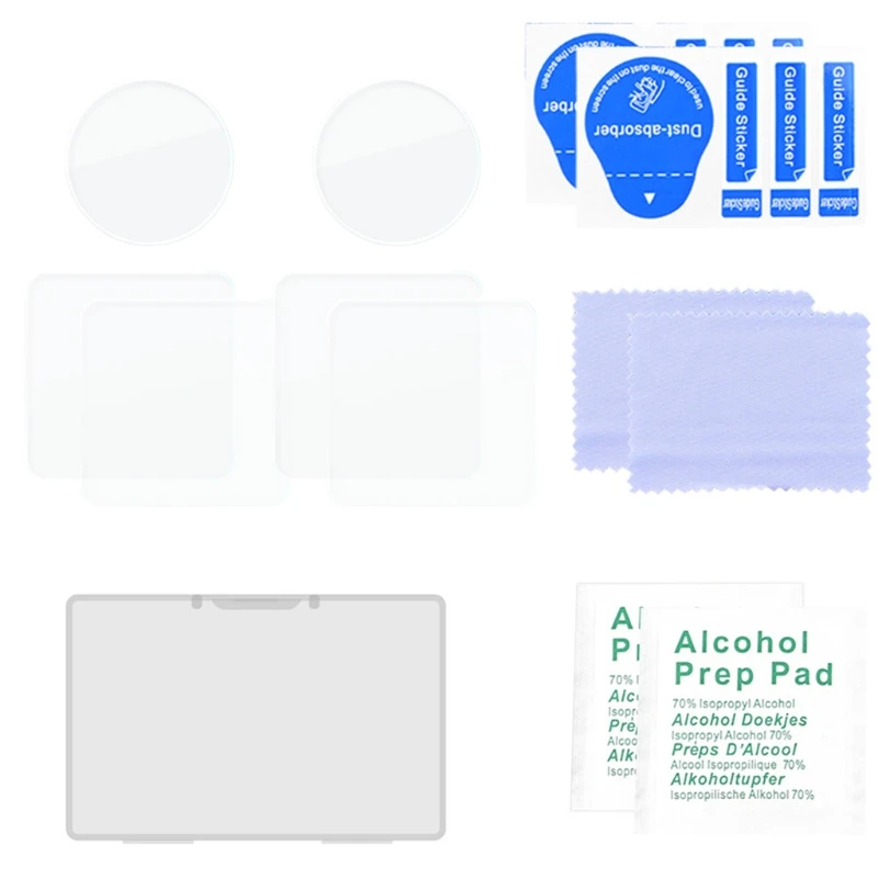 3-Pack Screen Protector Tempered Glass Film Anti-Scratch Compatible with Action 2 Camera Screen Lens Clear Viewing
3-Pack Screen Protector Tempered Glass Film Anti-Scratch Compatible with Action 2 Camera Screen Lens Clear Viewing