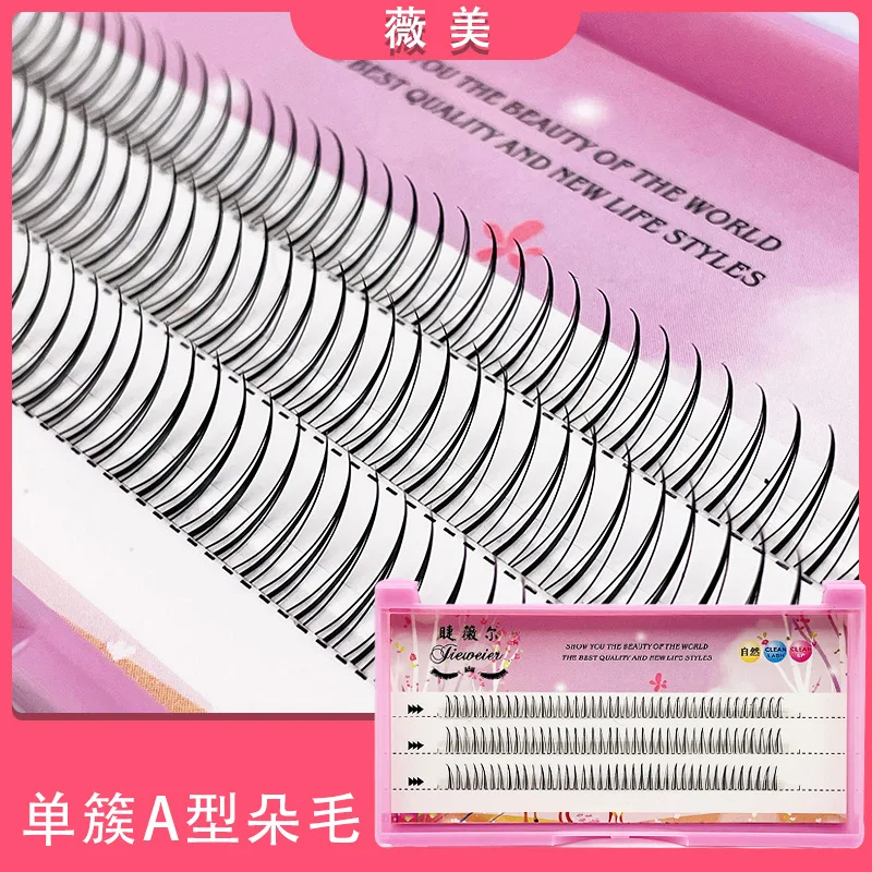 

1Set A/M Shape Premade Volume False Eyelashes Extension Natural Cluster Long Lasting Easy to apply DIY Eye Makeup Tools 인조 속눈썹
