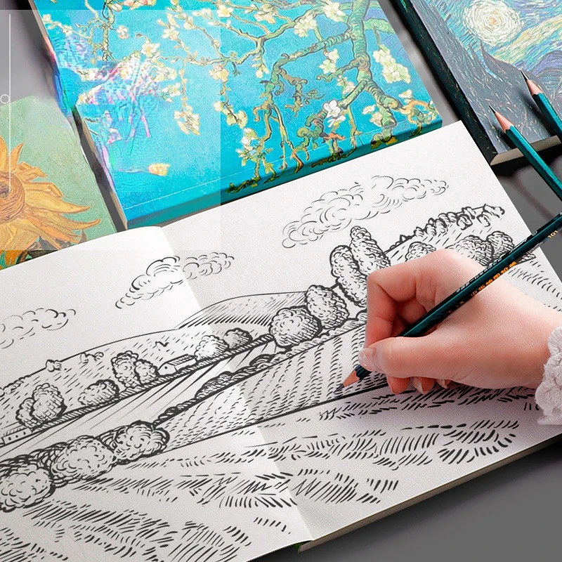 Retro 20K 80 Sheets Sketchbook Diary For Drawing Painting Graffiti Blank Sketch Book Notepad Notebook Stationery School Supplies
Retro 20K 80 Sheets Sketchbook Diary For Drawing Painting Graffiti Blank Sketch Book Notepad Notebook Stationery School Supplies