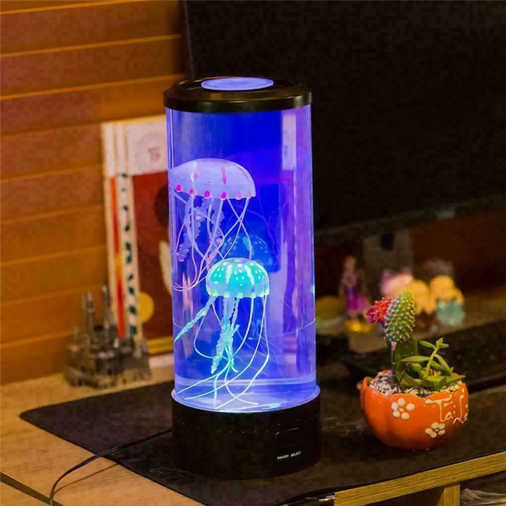 Led Jellyfish Lamp Usb Charging Aquarium Tank Color Changing Remote Control Usb Night Light Birthday Gift
Led Jellyfish Lamp Usb Charging Aquarium Tank Color Changing Remote Control Usb Night Light Birthday Gift