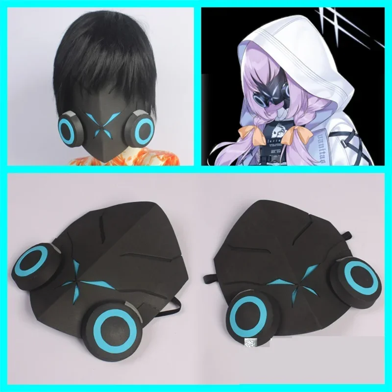 Game Blue Archive Hakari Atsuko Cosplay Mask Helmet Headwear Halloween Cosplay Costume Accessory Props
Game Blue Archive Hakari Atsuko Cosplay Mask Helmet Headwear Halloween Cosplay Costume Accessory Props